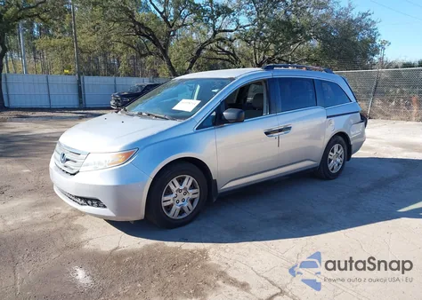 2011 Honda Odyssey Lx z USA, uszkodzony, nr VIN 5FNRL5H29BB00710